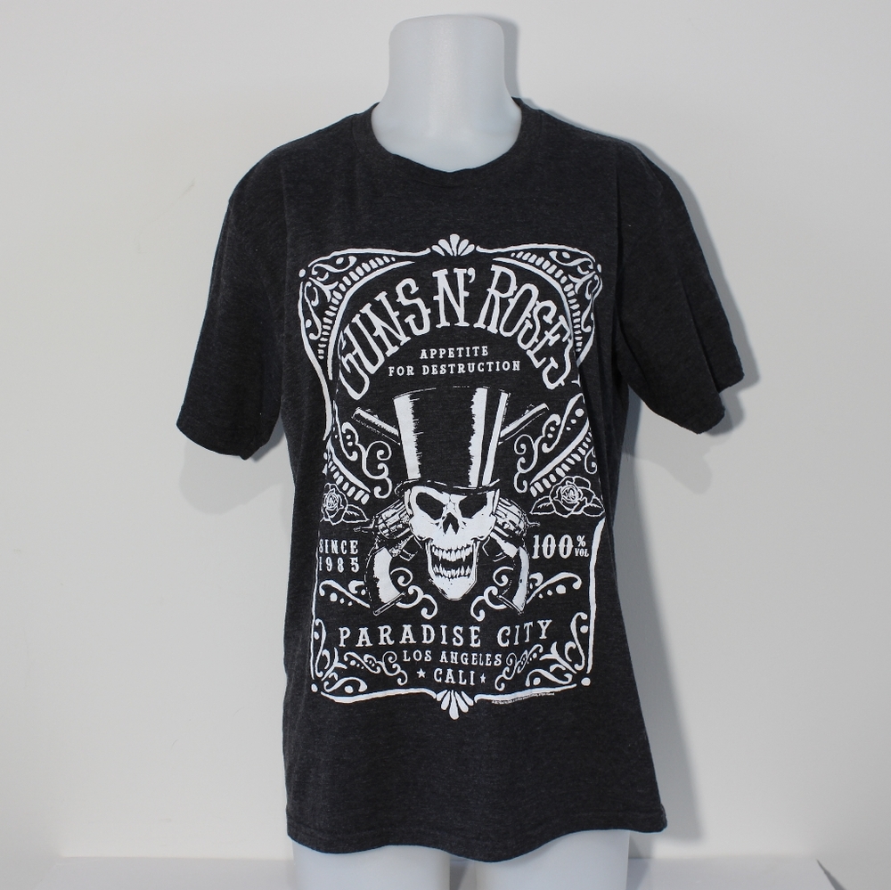 Bravado Guns N' Roses charcoal gray t-shirt